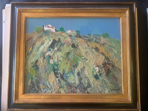 Dipinto olio paesaggio - dipinto,