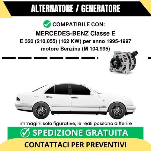 Alternatore mercedes benz - alternatore, mercedes-benz
