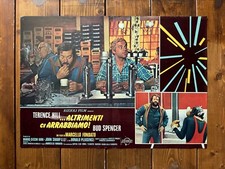 FOTOBUSTA 1 MANIFESTO CINEMA ALTRIMENTI CI ARRABBIAMO HILL SPENCER FILM CULT