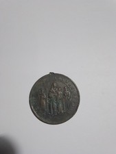 Antique Medal Madonna And
