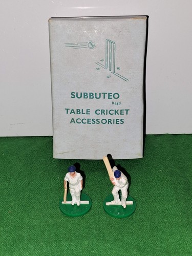 Subbuteo cricket in - cricket,