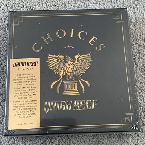 Choices uriah heep cd box - 6,