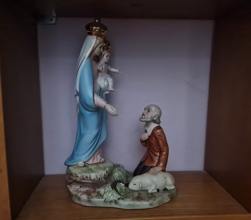 Madonna ceramica ronzan - madonna,