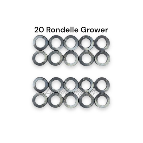 Rondelle grower spaccate - 20,