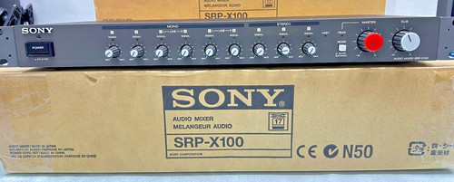 Sony srp x100 mixer audio - mixer,