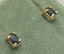 Orecchini zaffiro argento 925