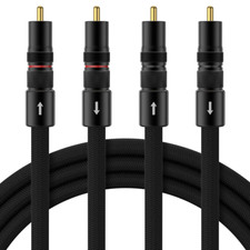 Coppia cavo audio - audio, rca