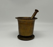 Bronzo Farmacista Mortaio Antico Con Ø12cm 2,58 KG Vintage