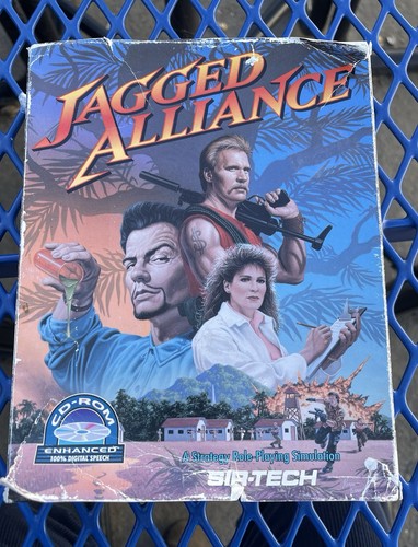 Jagged alliance cd rom - jagged,