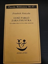 Così parlò Zarathustra. F