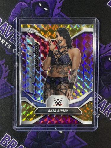 2026 topps chrome wwe rhea - topps,