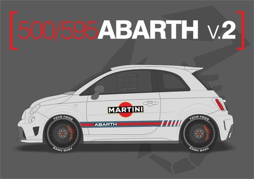 Kit abarth 595 martini - kit,