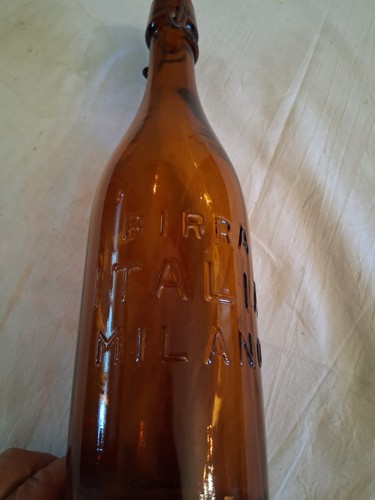 Bottiglia epoca birra - bottiglia, italia