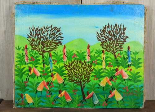 Tableau peinture huile sur - peinture,