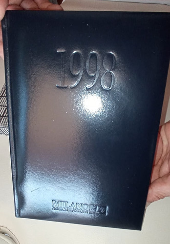 Agenda 1998 vintage milano - vintage,