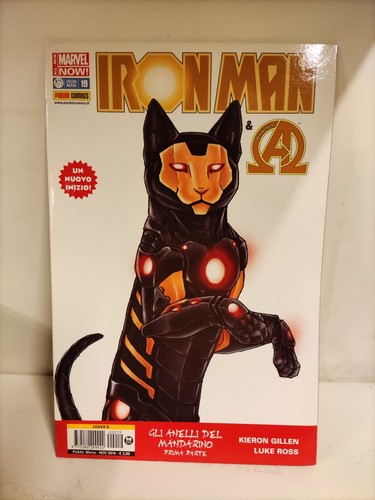 Iron man cover b - -,