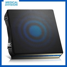 Cuscino Antidecubito in poliuretano e gel per sedute e carrozzine cm 44x44x5h