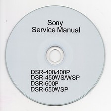 Sony DSR-400/400P/450WS/WSP/600P/650WSP Manuale di servizio e riparazione