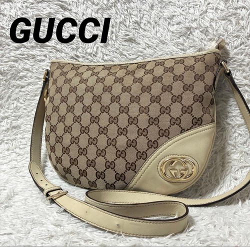 Borsa tracolla gucci tela - borsa, gg