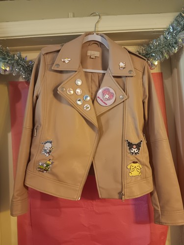 Giacca moto punk hello kitty - moto,