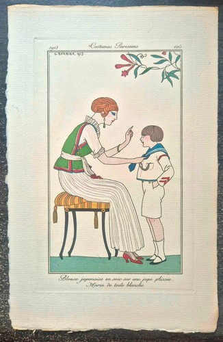 George barbier pochoir mode - george,