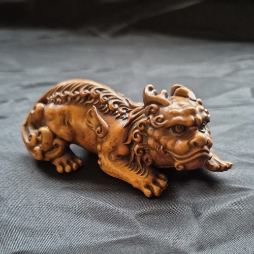 Okimono stile netsuke foo - -,