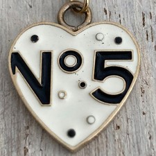 Collana chanel piastra cuore - collana,
