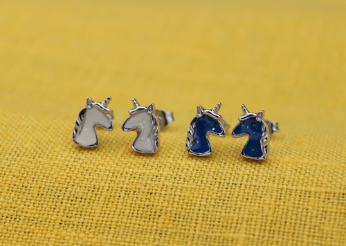 Orecchini orecchini unicorno