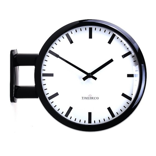 Orologio parete double face - orologio,