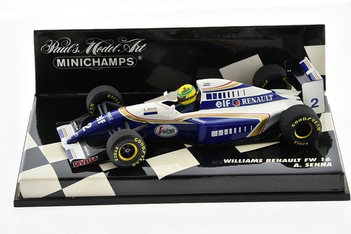 Williams fw16 2 ayrton - f1,