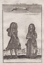 Costume barocco tedesco 1719 - barocco,