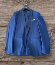 Tuxedo Men Blue Dress Blue