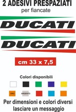 adesivi ducati  2 pezzi