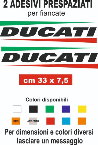 Adesivi ducati pezzi - adesivi, 2