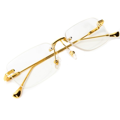 Occhiali vintage montatura - , oro