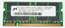 Memoria di lavoro notebook 1 GB 2Rx8 DDR2 RAM 667 MHz PC2-5300S Micron