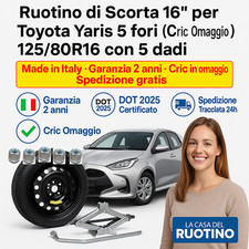 Kit 💥 Ruotino Toyota Yaris