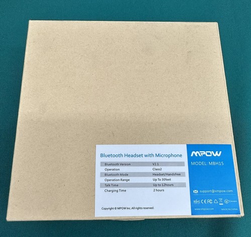 Cuffie bluetooth mpow mbh15 - cuffie,