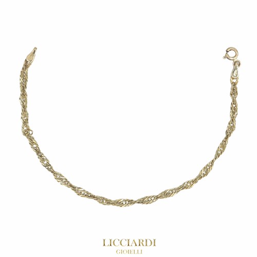 Bracciale kids corda oro