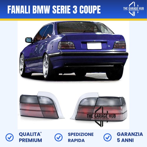Fanali neri fumé posteriori - fanali,