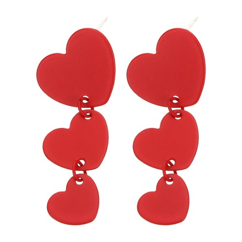 Paio orecchini cuore amore - 1,
