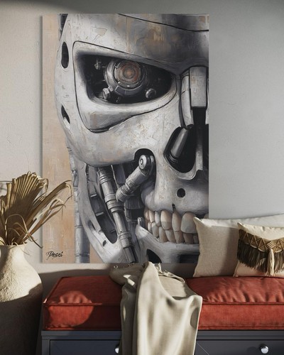 Quadro tela terminator - su,
