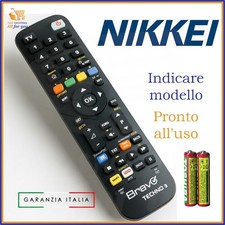 Telecomando universale per tv Nikkei bravo compatibile televisore x televisione