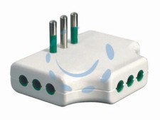 ADATTATORE TRIPLO PIATTO 2