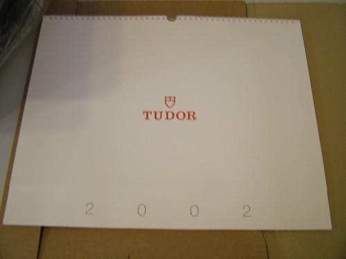 Tudor calendario muro 2002 - calendario,