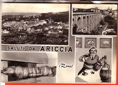 Cartolina ariccia n - ,