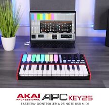 AKAI APC Key 25 MKII CONTROLLER MIDI USB ABLETON LIVE con 40 PAD RETROILLUMINATI