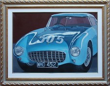 MARIA Giovanna PERI olio tela 50x70 FERRARI no  lodola warhol schifano picasso