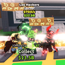 Los Hackers 75M/s RARE Steal a