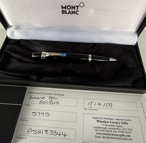 Montblanc boheme bleu sapphire - montblanc,
